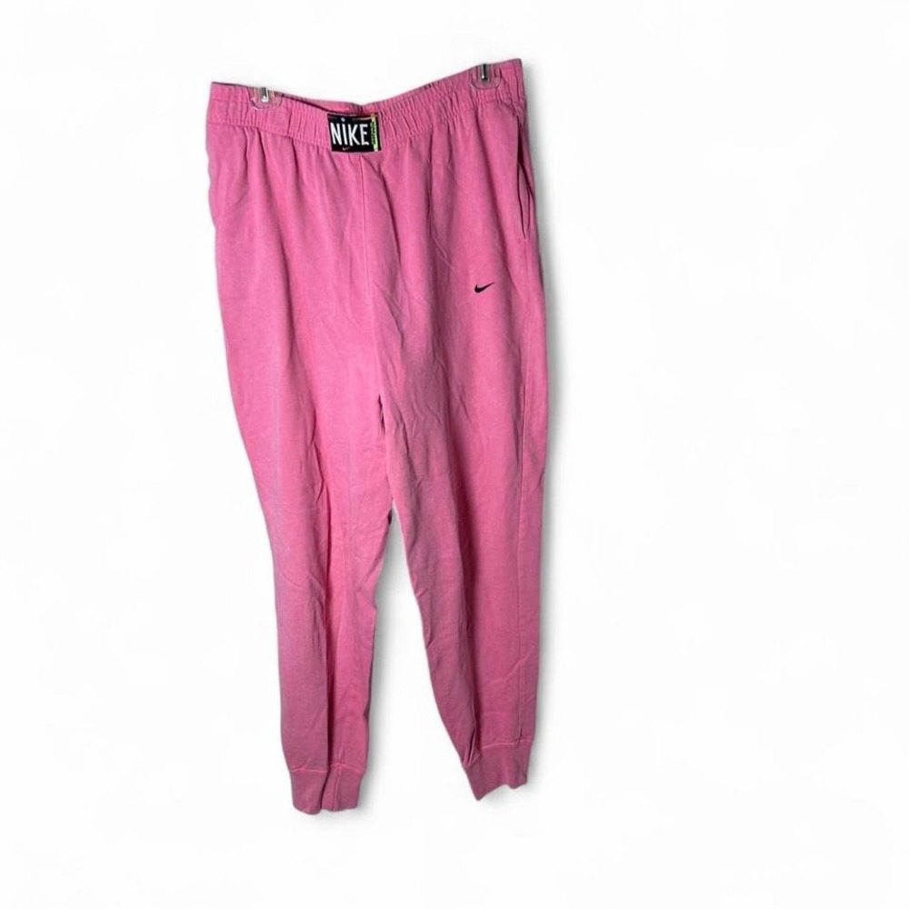 Nike Sportswear Washed Joggers Pants Sunset Pulse Black Pink‎ Womens medium